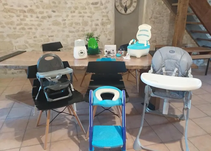 La BerryCurienne proche du Zoo de Beauval Saint-Aignan avec SDB, WC ET SPA PRIVATIF pour chaque chambre